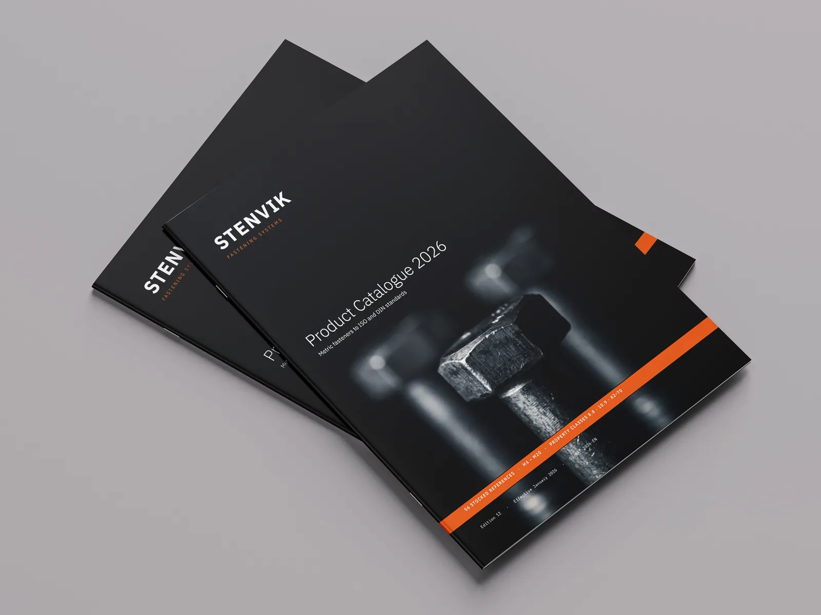 STENVIK fastener catalogue, mockup